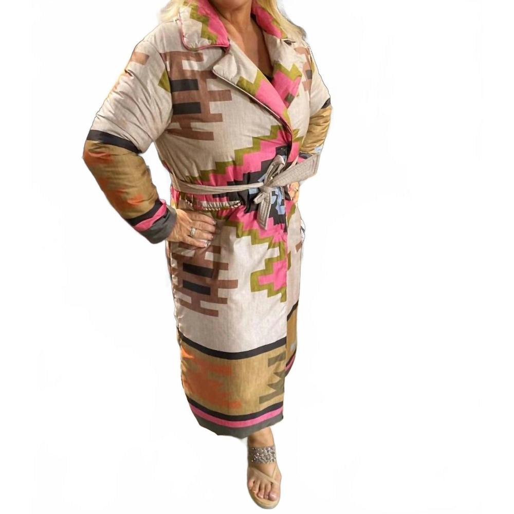 NEW BAZAR DELUXE puffer jacket in multi